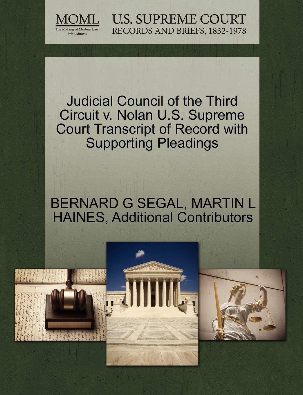 Judicial Council of the Third Circuit v. Nolan U.S. Supreme Court Transcript of Record with Supporting Pleadings baixar o livro de graça