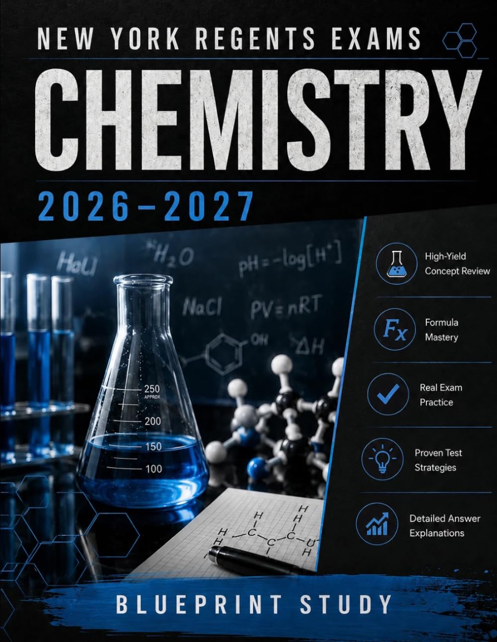ler totalmente New York Regents Exams Chemistry 2026–2027 Study Guide: High-Yield Concept Review, Formula Mastery, Real Exam Practice, Proven Test Strategies & Detailed Answer Explanations
