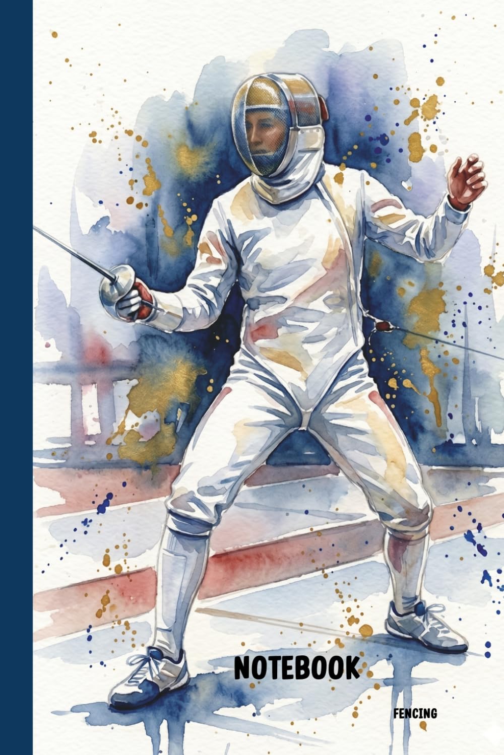Fencing Notebook: A5 Lined Journal (6x9) — 100 Pages — Gift for Fencers — Training and Strategy Notebook baixar o livro de graça