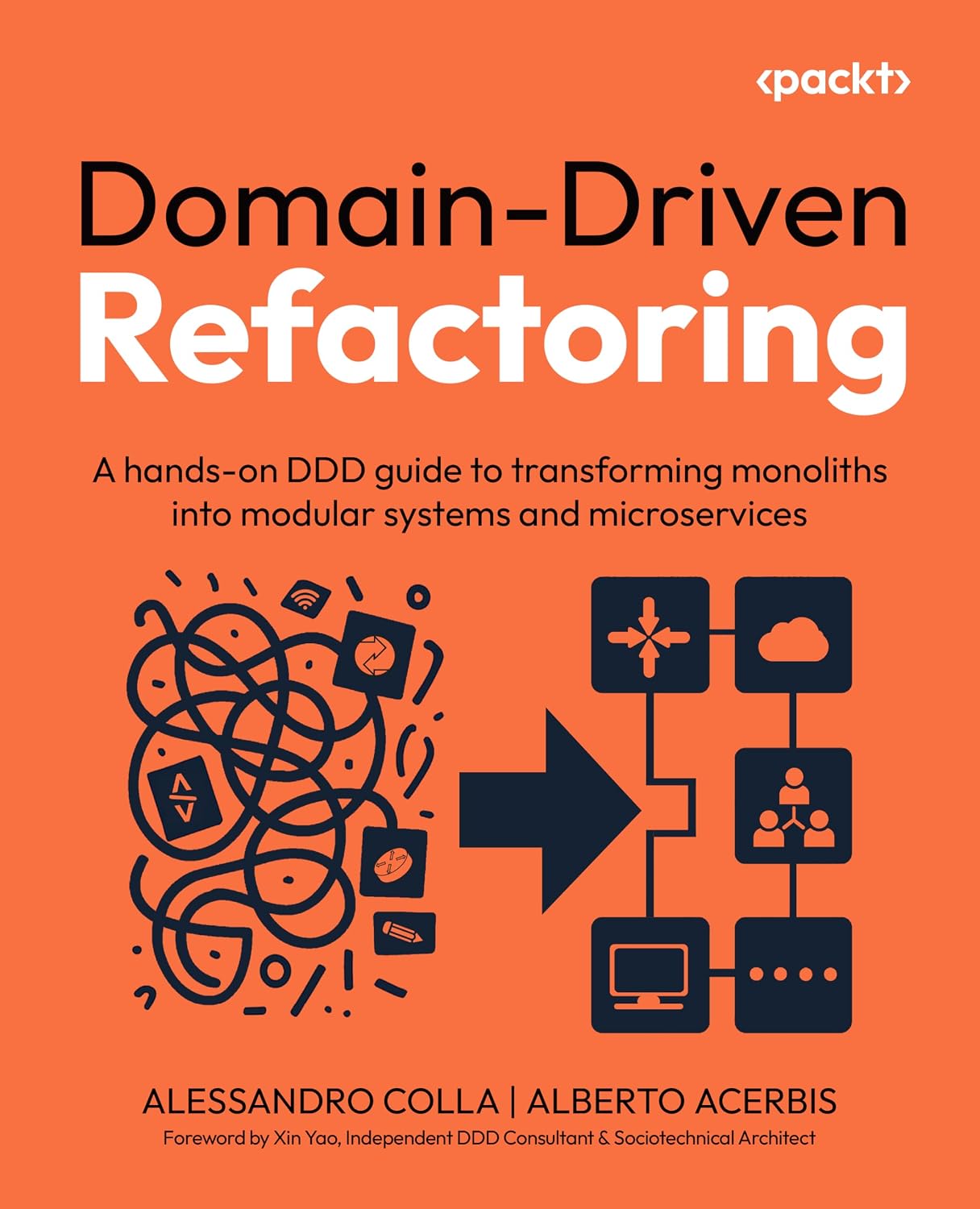 ler totalmente Domain-Driven Refactoring: A hands-on DDD guide to transforming monoliths into modular systems and microservices