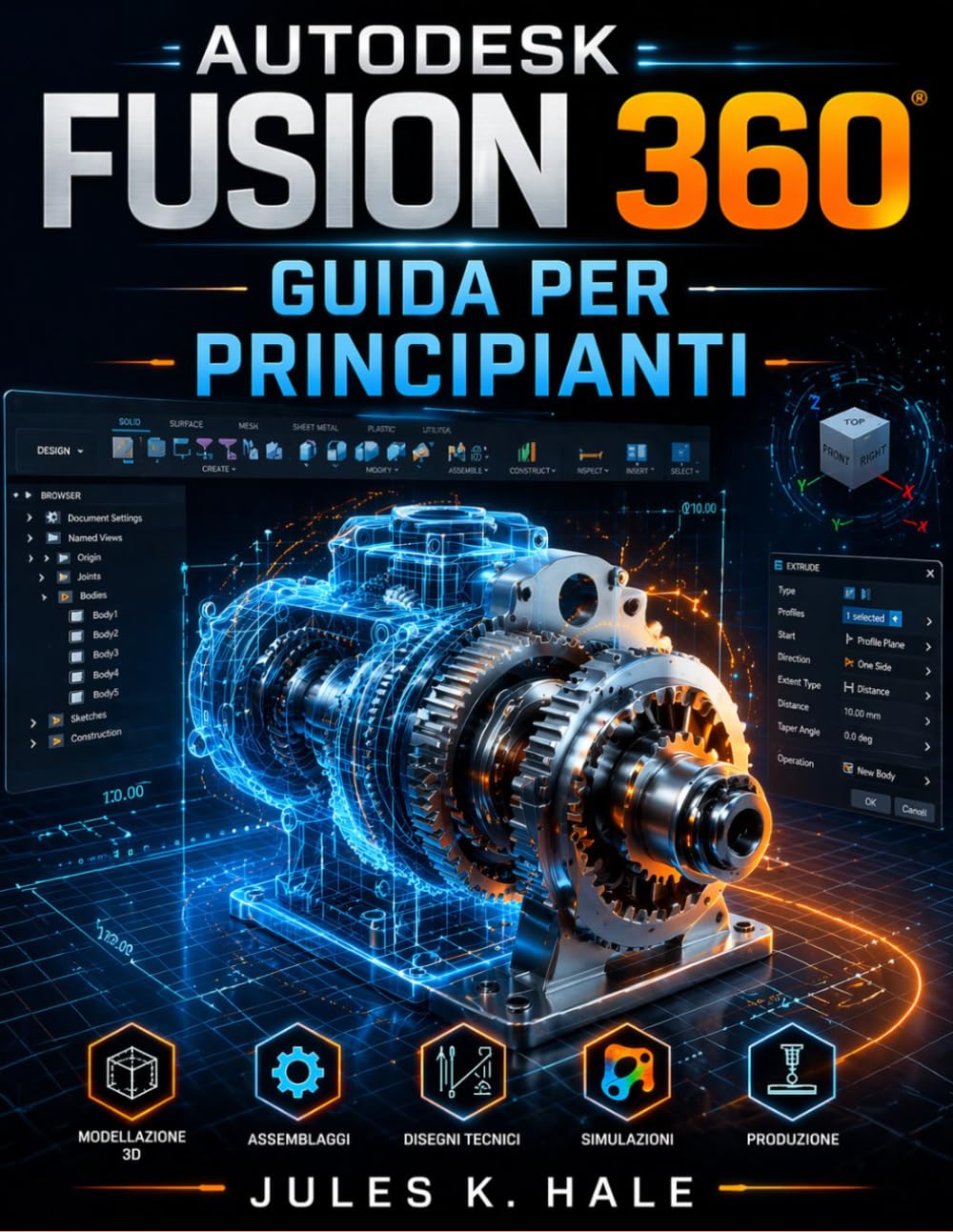 ler totalmente AUTODESK FUSION 360 GUIDA PER PRINCIPIANTI (Italian Edition)