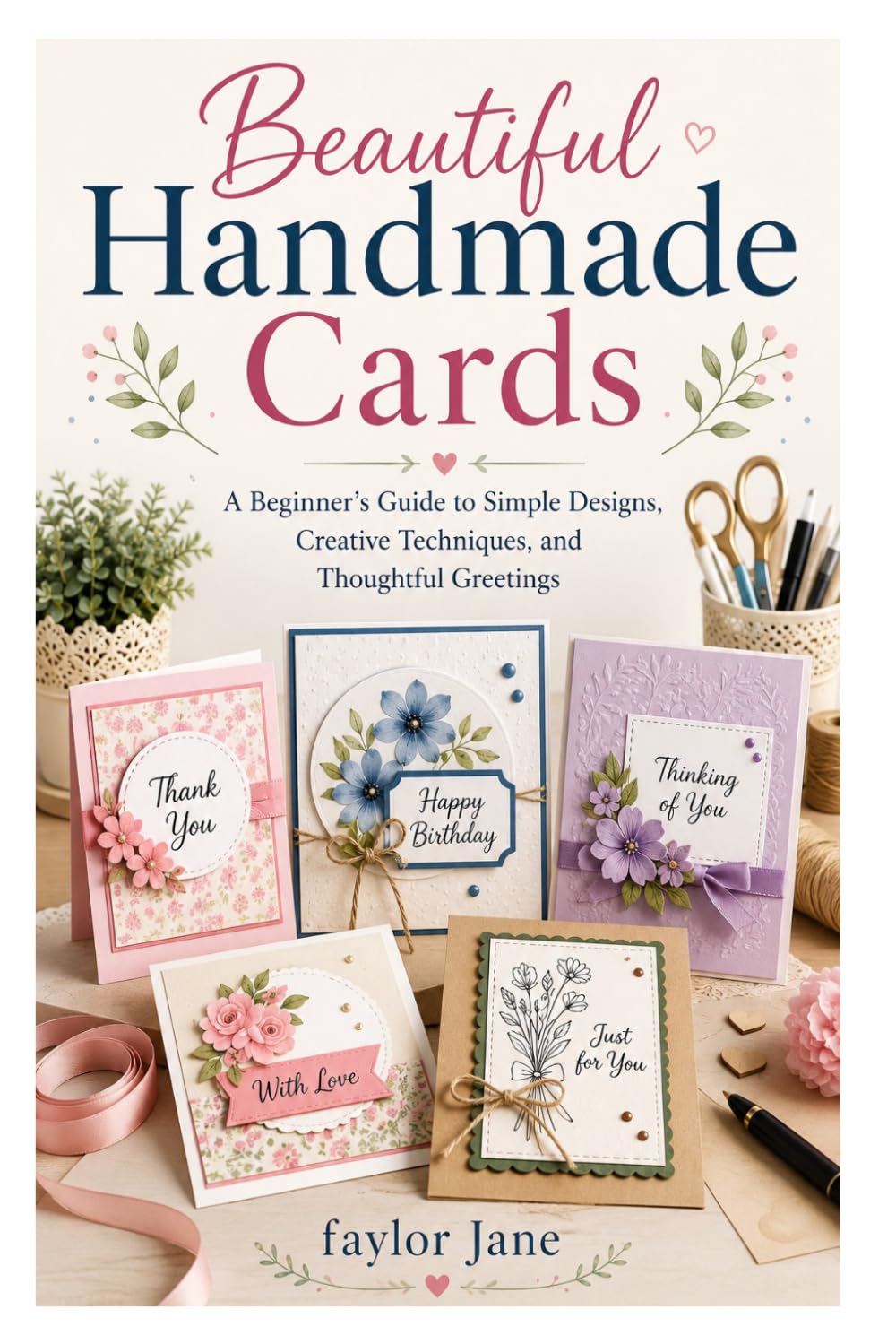 ler totalmente Beautiful Handmade Cards: A Beginner's Guide to Simple Designs, Creative Techniques, and Thoughtful Greetings