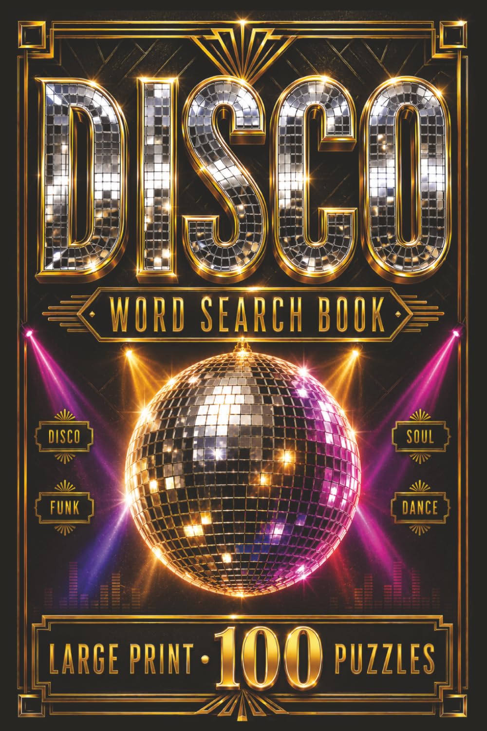 capítulo por capítulo baixar Disco Word Search Book: Large Print Puzzle Collection with 100 Word Searches and 2000 Unique Words on Dance Music, Nightlife, and Seventies Style