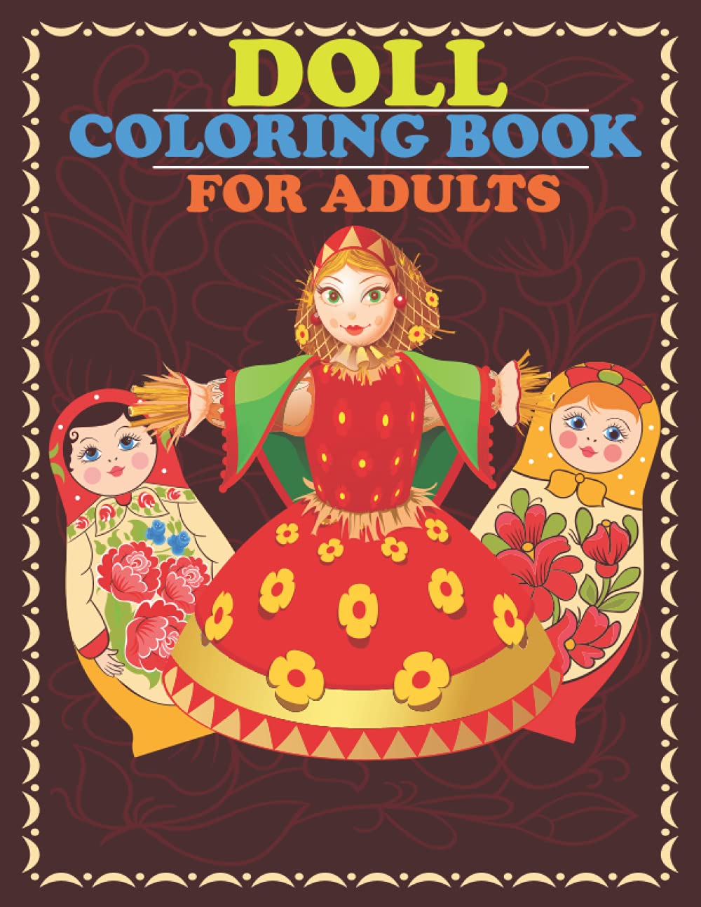 Doll coloring book for adults: Great Gift For Adults and Girls baixar livro de graça