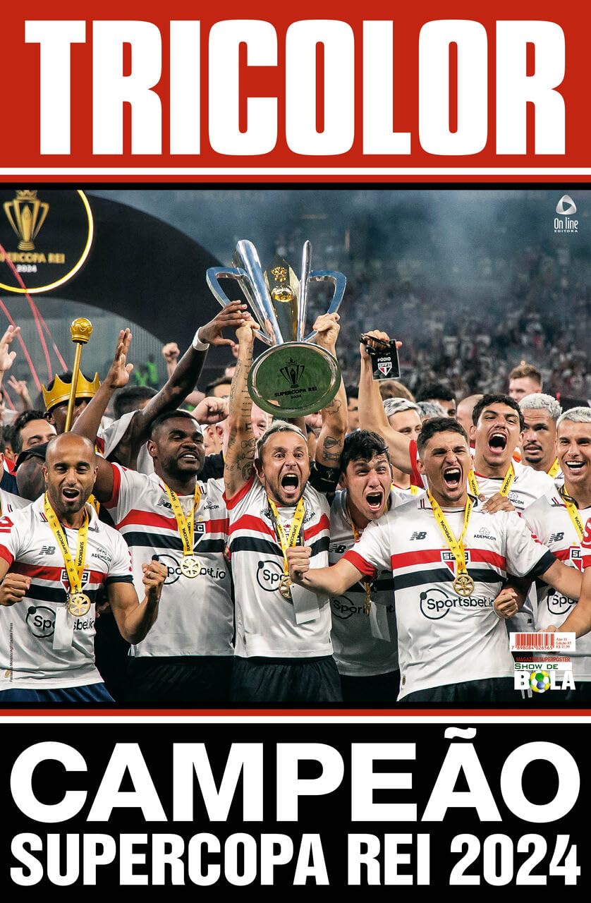 Show de Bola Magazine SuperPôster - São Paulo Campeão da Supercopa do Brasil 2024 baixar o livro de graça