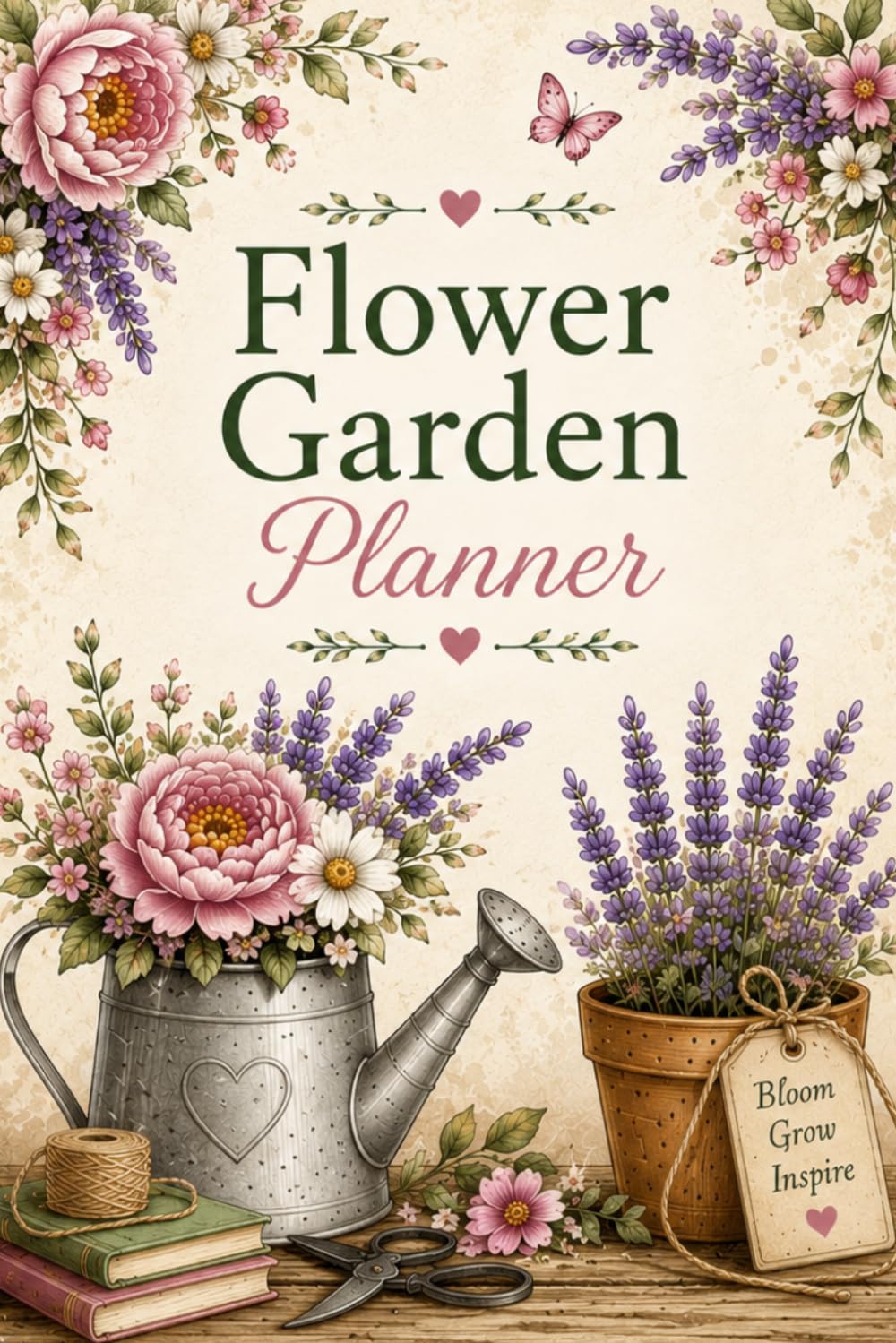 capítulo por capítulo baixar Flower Garden Planner: Plan, Track & Grow a Beautiful Blooming Garden | Flower Inventory, Bloom Tracker & Care Log