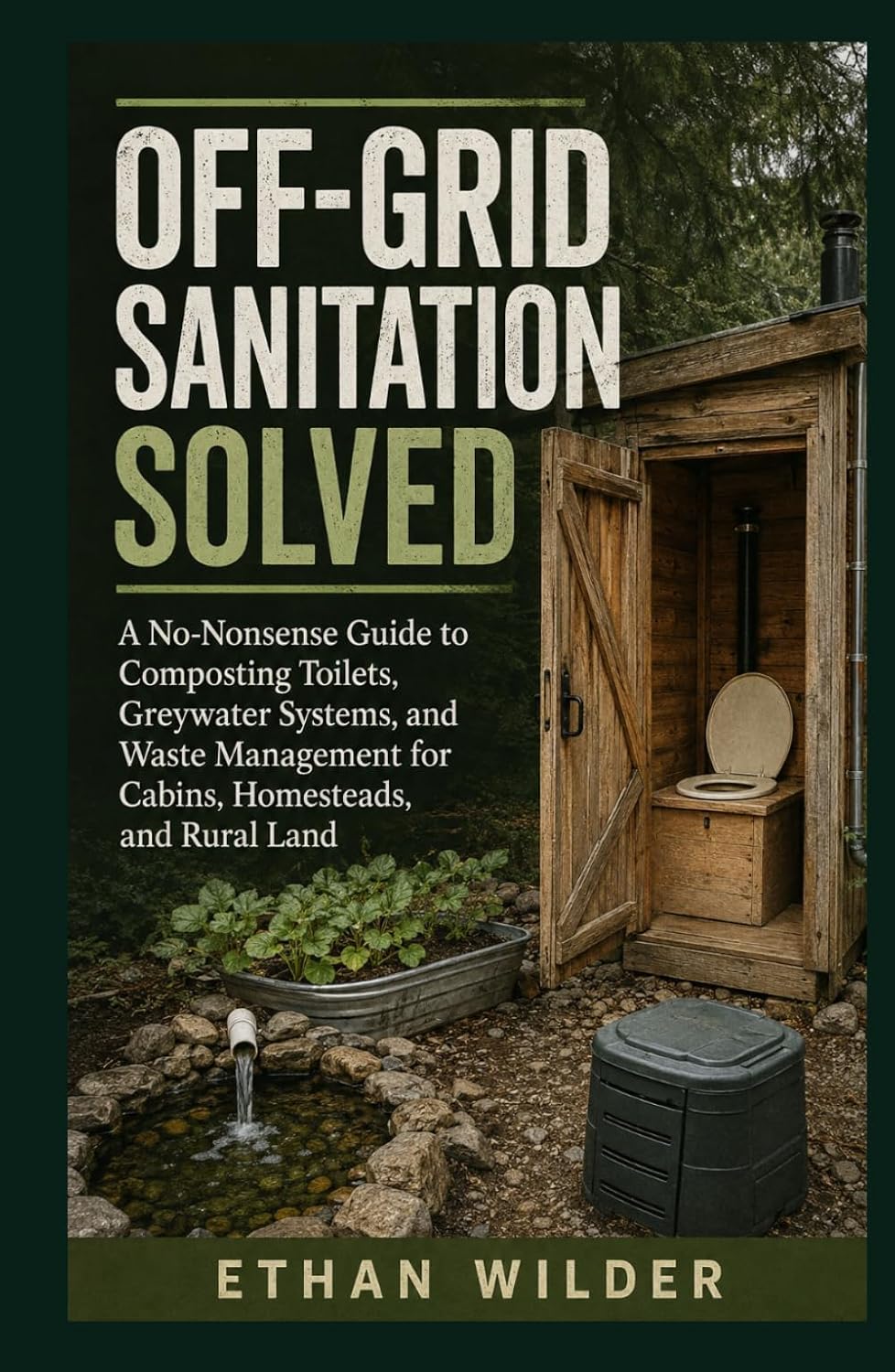 ler totalmente Off-Grid Sanitation Solved:: A No-Nonsense Guide to Composting Toilets, Greywater Systems, and Waste Management for Cabins, Homesteads, and Rural Land