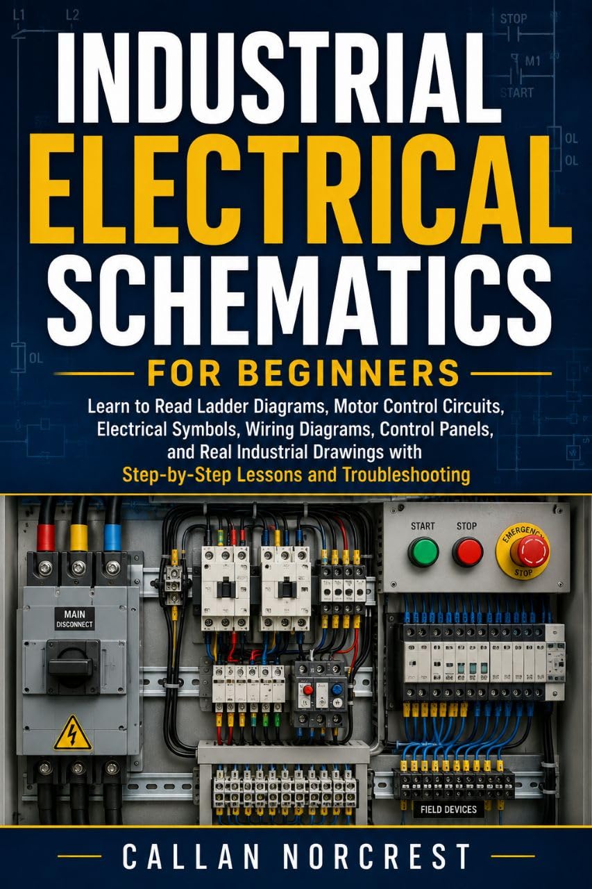Industrial Electrical Schematics for Beginners: Learn to Read Ladder Diagrams, Motor Control Circuits, Electrical Symbols, Wiring Diagrams, Control Panels,... Drawings with step-by... (English Edition) baixar o livro de graça