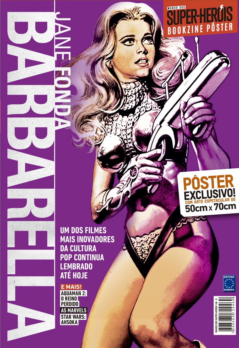 ler totalmente Barbarella - Superpôster Mundo dos Super-Heróis