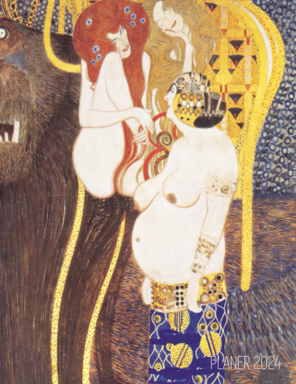 capítulo por capítulo baixar Gustav Klimt Tagesplaner 2024: Beethovenfries | Agenda Planer 2024: Top organisiert durchs Jahr! | Planer Kalender 2024 mit Wochenansicht | Jugendstil... über die Terminpläne (German Edition)