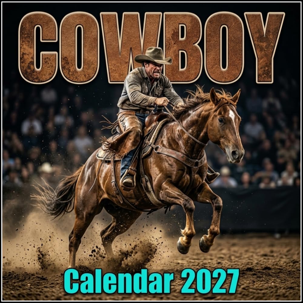 Cowboy Calendar 2027: Fuel your grit with untamed rodeo power baixar o livro de graça