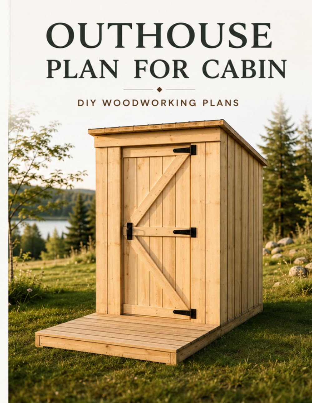 capítulo por capítulo baixar Outhouse Plan for Cabin: DIY Woodworking Plans with Dimensions, Cutting List and Step-by-Step Building Instructions