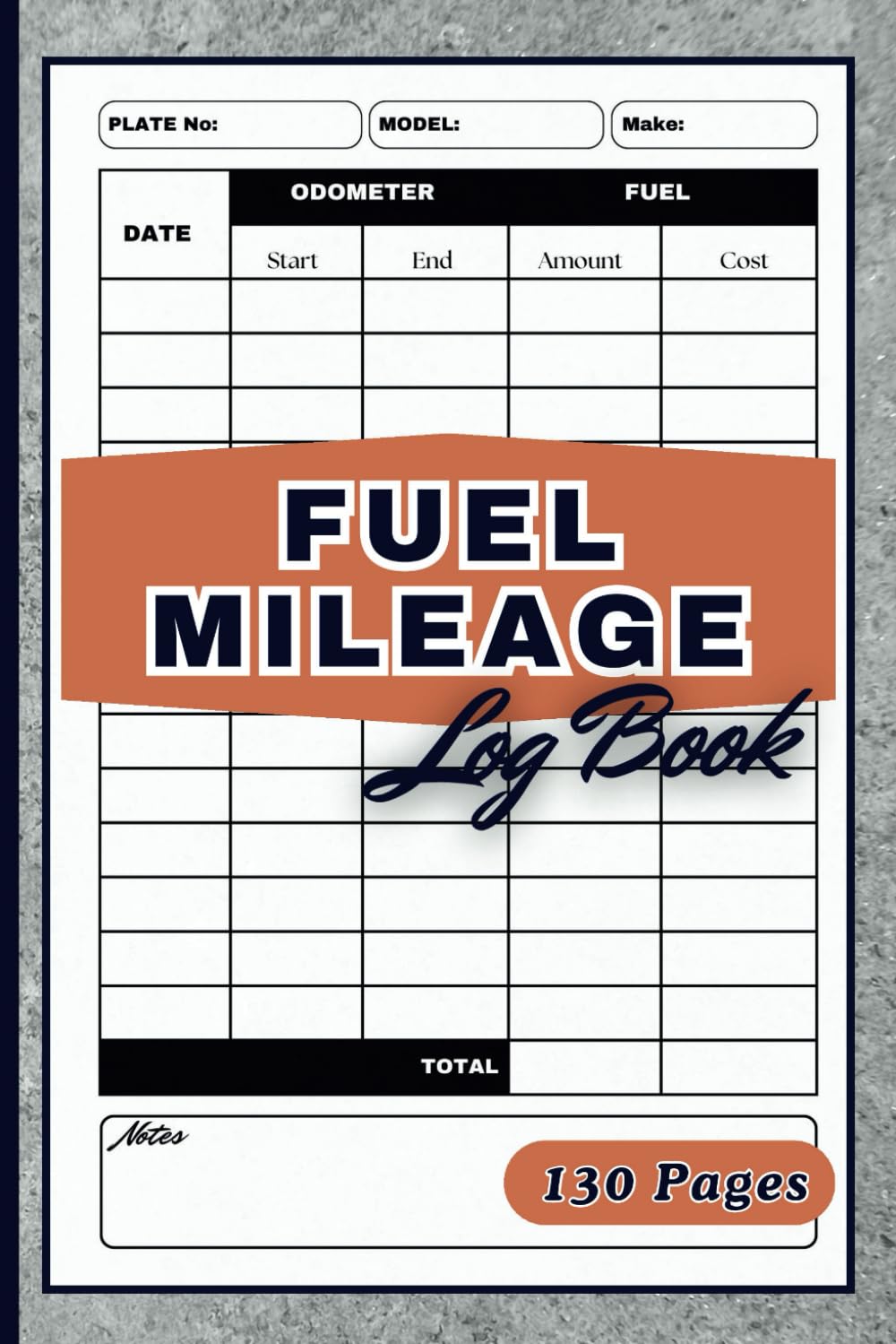 Fuel Mileage Log Book: Logbook for Daily Recording Vehicle Mileage and Fuel Expenses for Business Or Personal Taxes - 6x9” Car Automobile Tracker Journal - 130 Pages baixar livro de graça