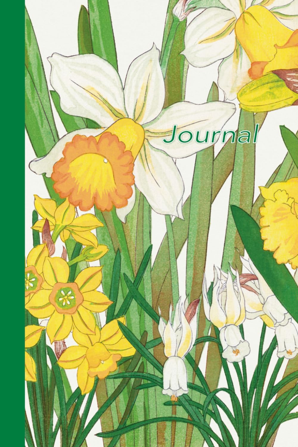 Journal Gardening Daffodils Japanese Vintage Art: College Ruled | 110 Pages | 6 x 9 inches baixar livro de graça