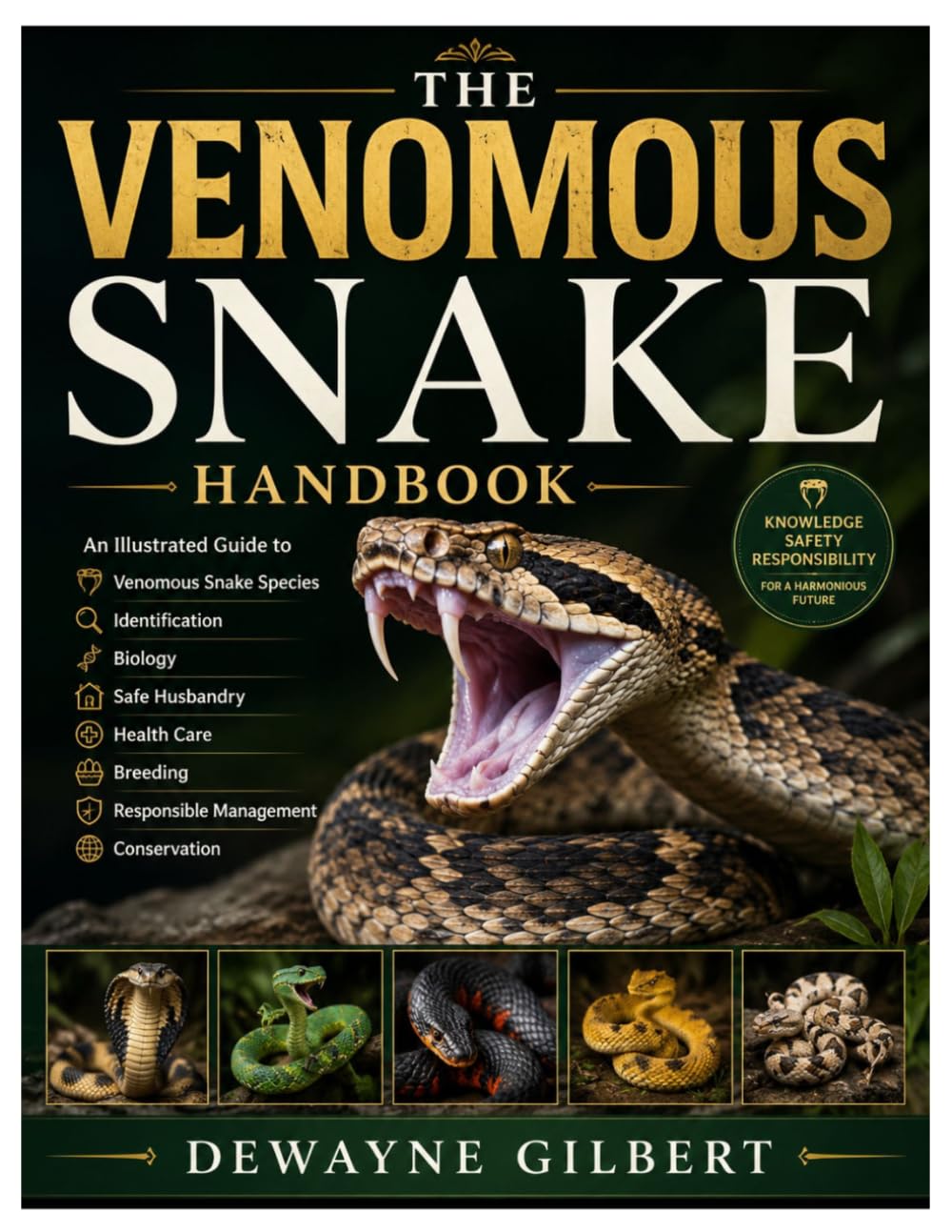 The Venomous Snake Handbook: An Illustrated Guide to Venomous Snake Species, Identification, Biology, Safe Husbandry, Health Care, Breeding, Responsible Management, and Conservation baixar livro de graça