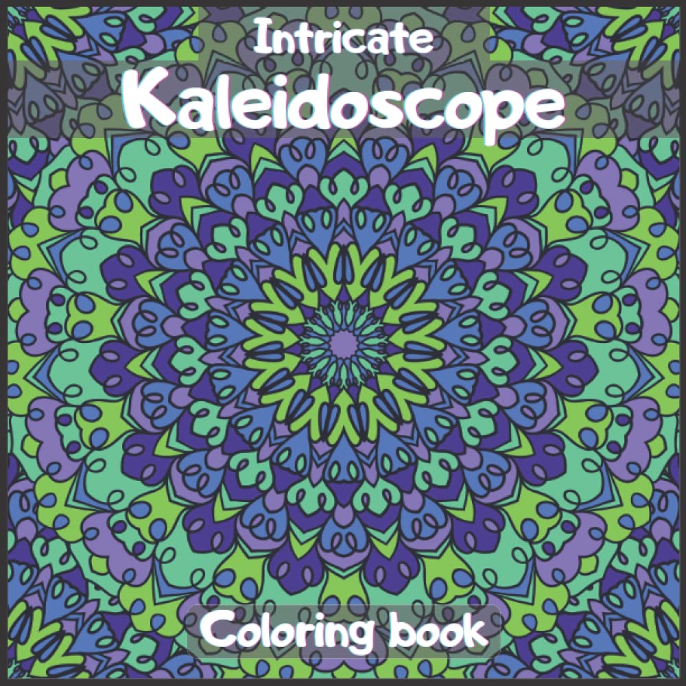 capítulo por capítulo baixar Intricate Kaleidoscope Coloring Book: For Adults and Kids, Amazing kaleidoscope designs to help you relax and escape the stresses of everyday life.