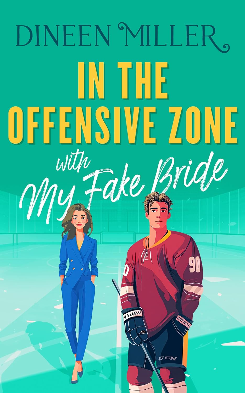 In the Offensive Zone with My Fake Bride: A sweet hockey romcom of secret royalty and one fake bride (Romancing the Sun Kings Book 2) (English Edition) baixar o livro de graça