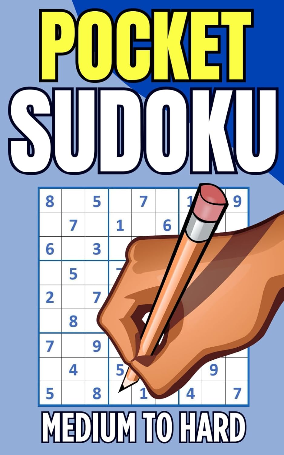 ler totalmente Pocket Sudoku Medium to Hard: A Travel Size Small Sudoku Book with Solutions - A Compact & Travel-Friendly Sudoku Puzzle Book for Adults