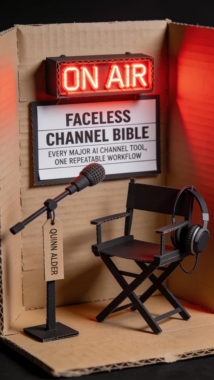 ler totalmente The Faceless Channel Bible: 50 Copy Paste Prompts, Real Per Video Costs, and the Fixes for What ElevenLabs, CapCut and Descript Get Wrong (The AI Creator Library Book 4) (English Edition)