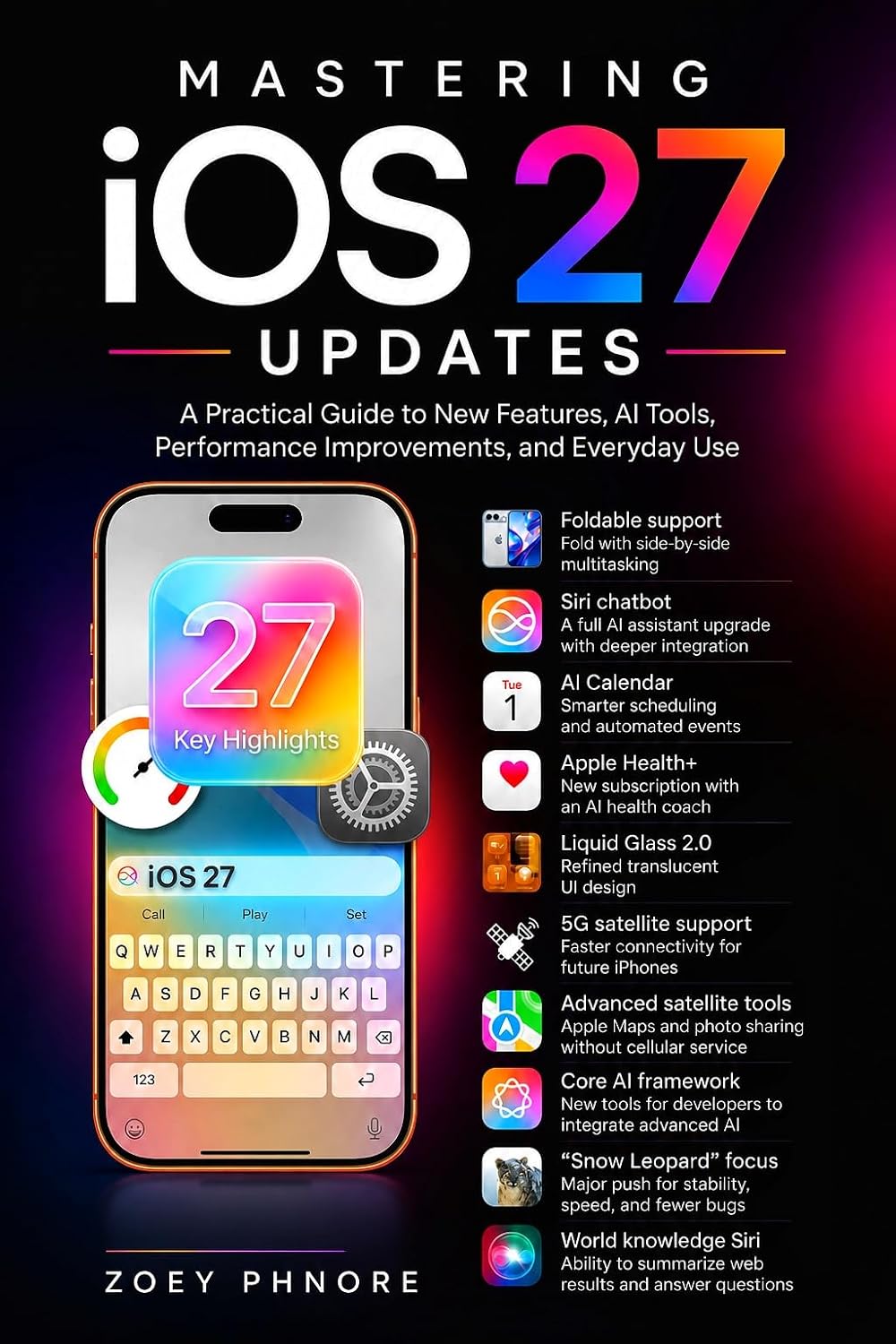 Mastering iOS 27 Updates: A Practical Guide to New Features, AI Tools, Performance Improvements, and Everyday Use (English Edition) baixar livro de graça