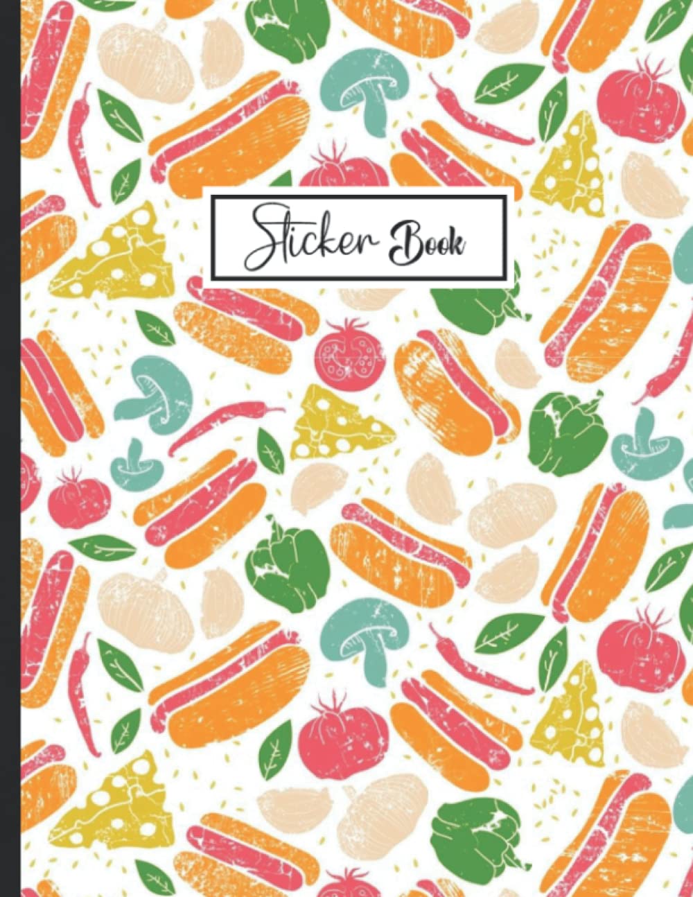 capítulo por capítulo baixar Sticker Book: Blank Sticker Collection Book for Girls with Hot dogs.