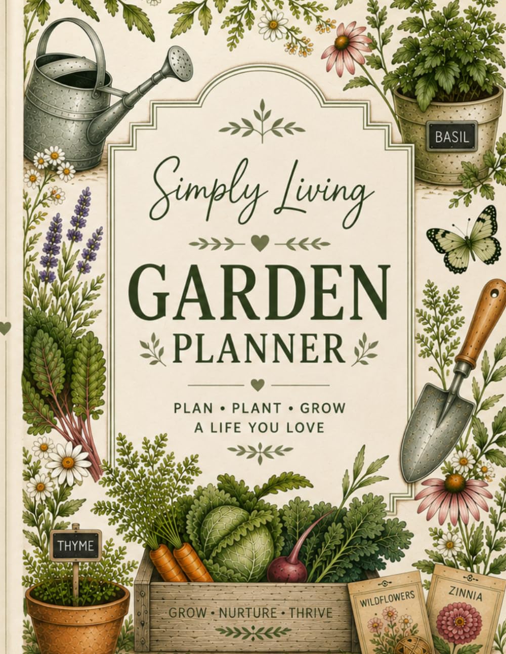 ler totalmente Simply Living Garden Planner