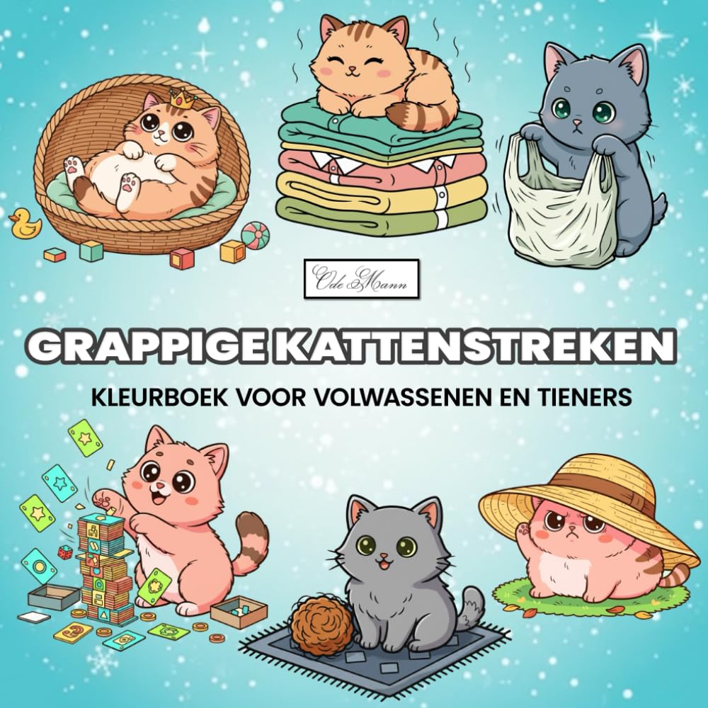 capítulo por capítulo baixar Cozy Cats – Grappige Kattenstreken: Kleurboek voor Volwassenen en Tieners: Verrassende scènes met katten in een heldere lijnvoering, ontworpen voor ontspanning và artistieke expressie.