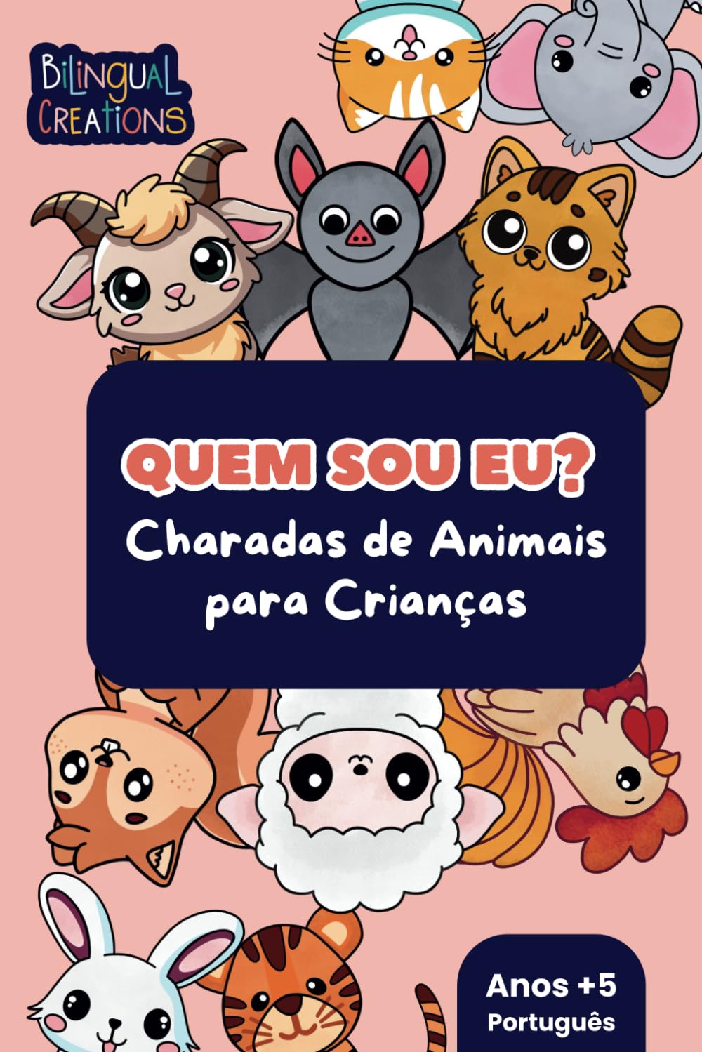 ler totalmente Quem Sou Eu? Charadas de Animais para Crianças (Who am I? Fun Animal Riddles for Kids) (Portuguese Edition)