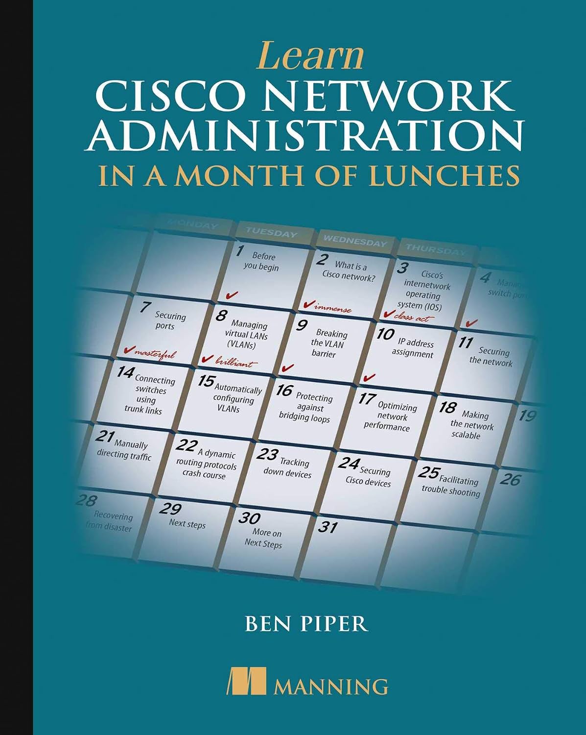 capítulo por capítulo baixar Learn Cisco Network Administration in a Month of Lunches (English Edition)