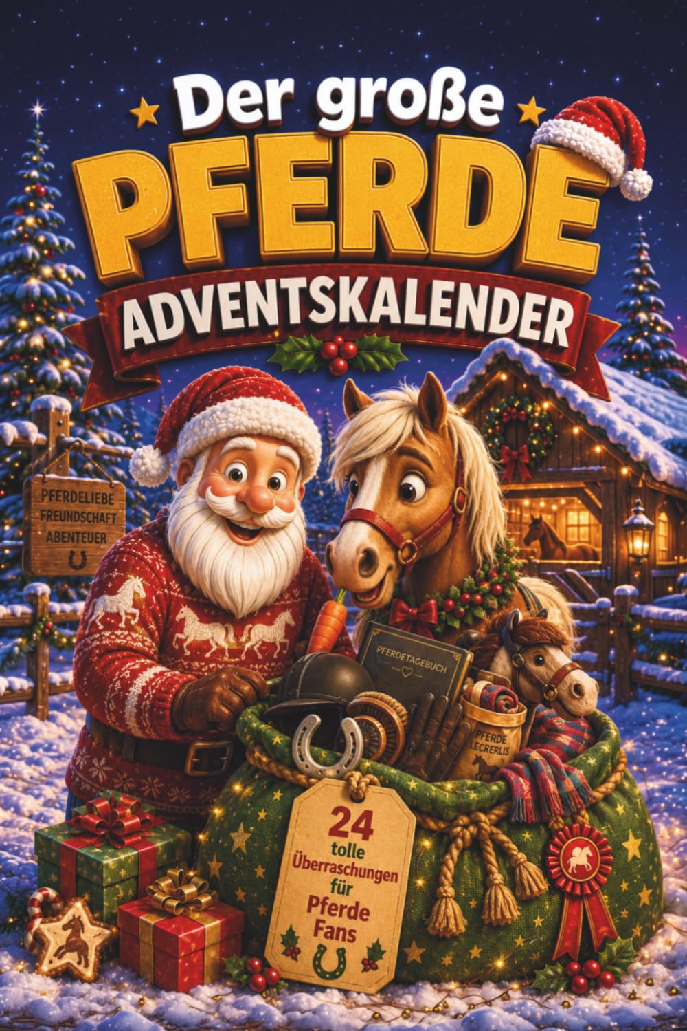 ler totalmente Der große Pferde Adventskalender: 24 winterliche Türchen für Reiterinnen, Reiter & Pferdefreunde - Geschichten, Wissen & Rätsel