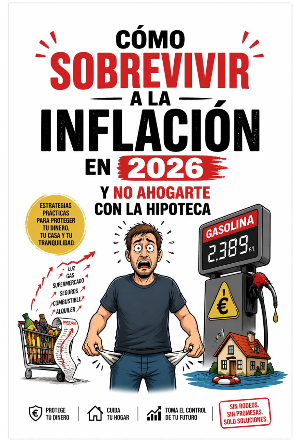 capítulo por capítulo baixar Cómo sobrevivir a la inflación en 2026 y no ahogarte con la hipoteca más adelante: En este libro trataremos: como vevertir los problemas derivados de... prácticos con excel (Spanish Edition)