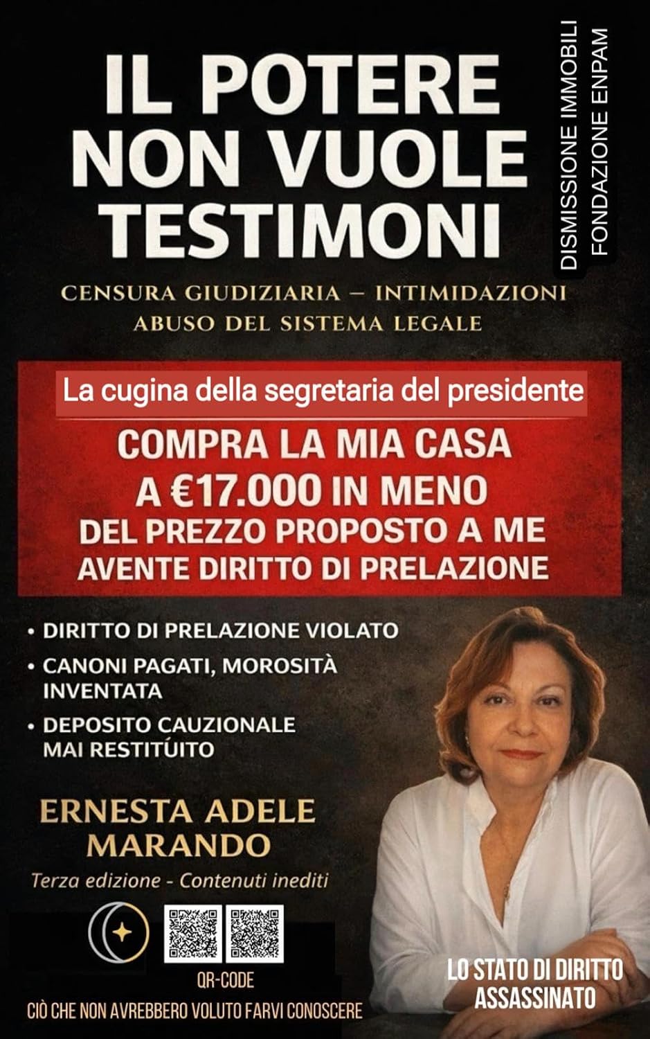 IL POTERE NON VUOLE TESTIMONI: Censura giudiziaria - Intimidazioni- Abuso del sistema legale (Controluce Vol. 1) (Italian Edition) baixar o livro de graça