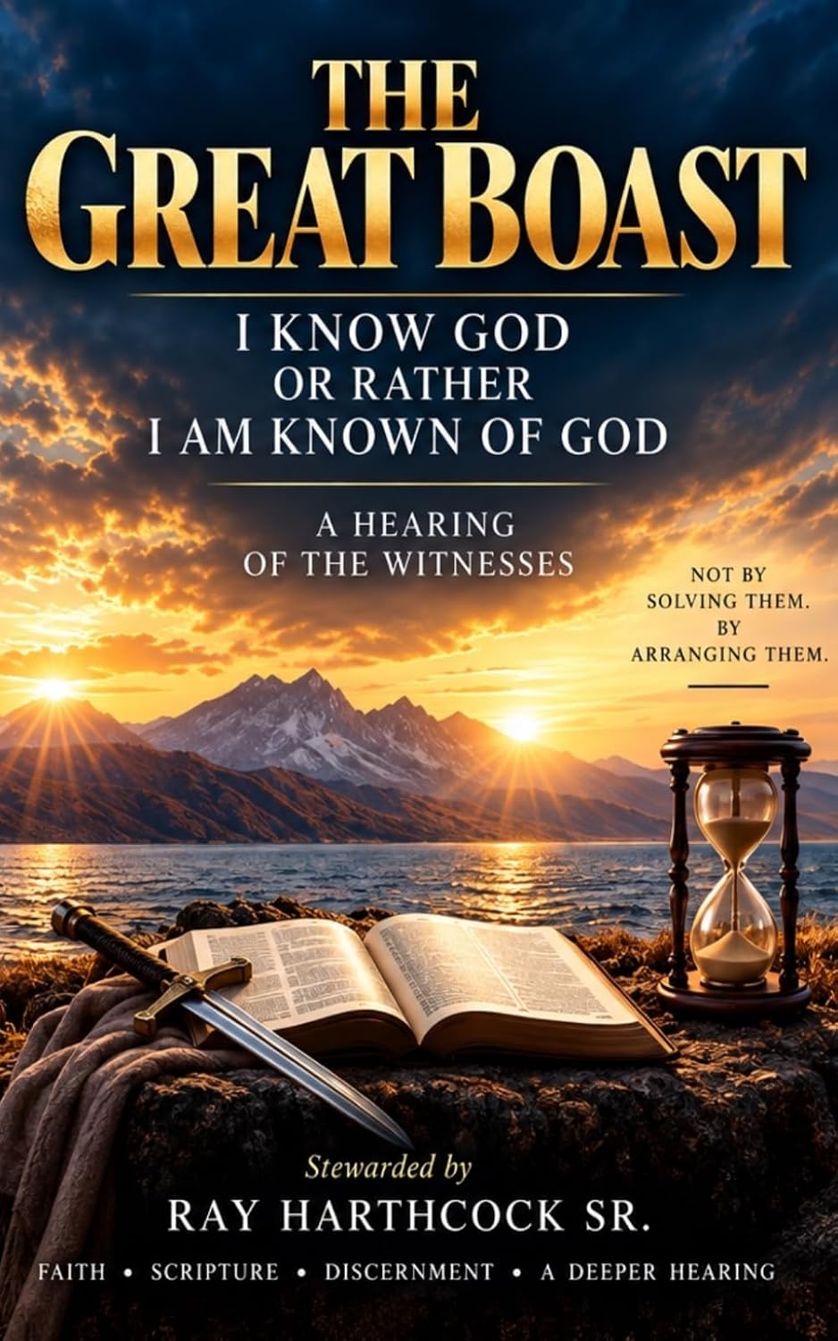 THE GREAT BOAST: I KNOW GOD OR RATHER I AM KNOWN OF GOD A HEARING OF THE WITNESSES