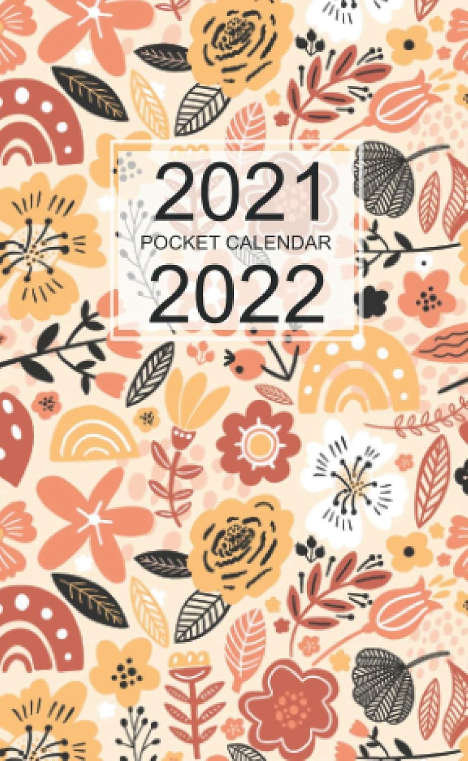 2021-2022 Two Year Planner: Pocket Monthly calendar for 2 years schedule and small organizer, Personal time management purse notebook with beautiful flower cover baixar o livro de graça