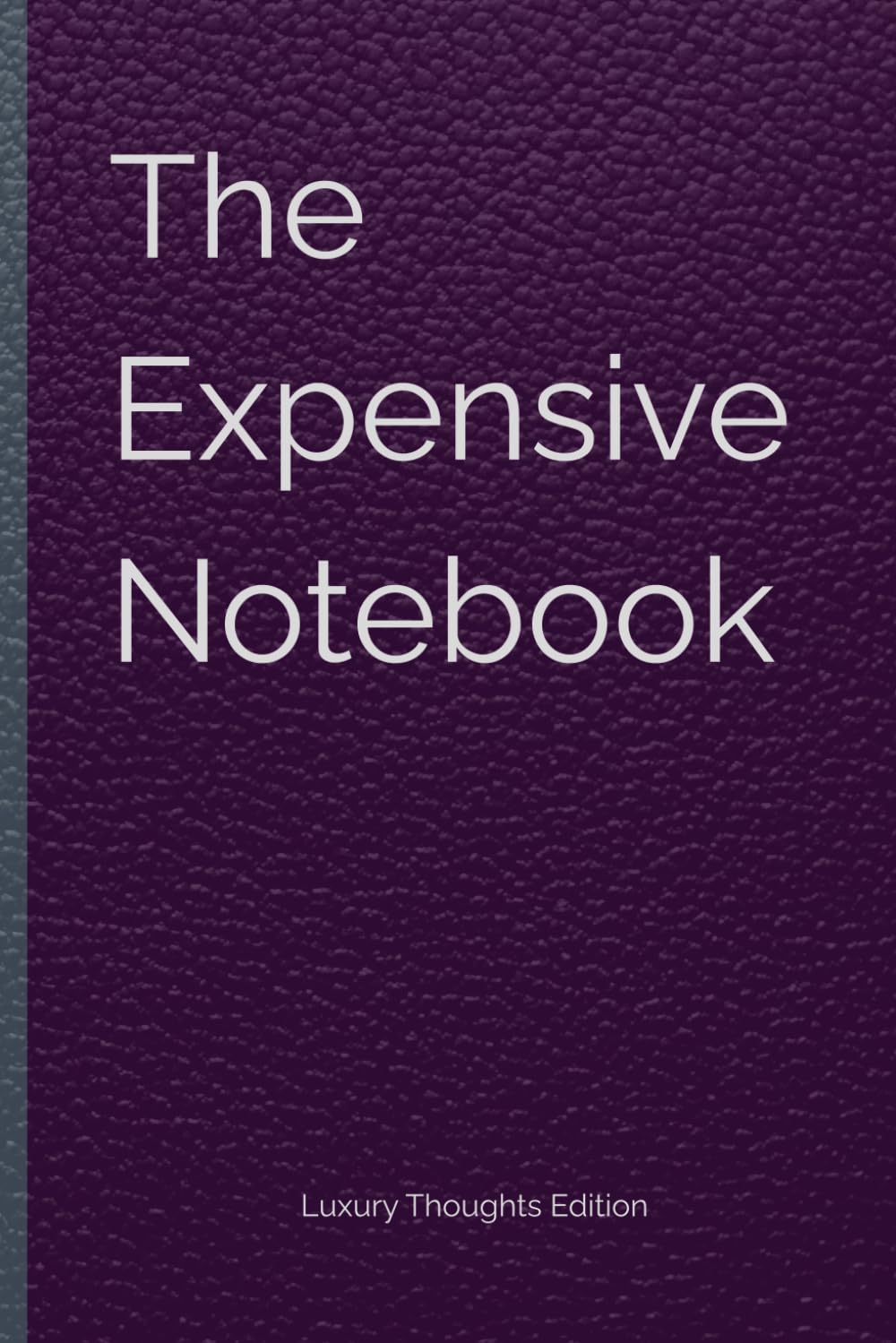 The Expensive Notebook: Luxury Thoughts Edition baixar livro de graça