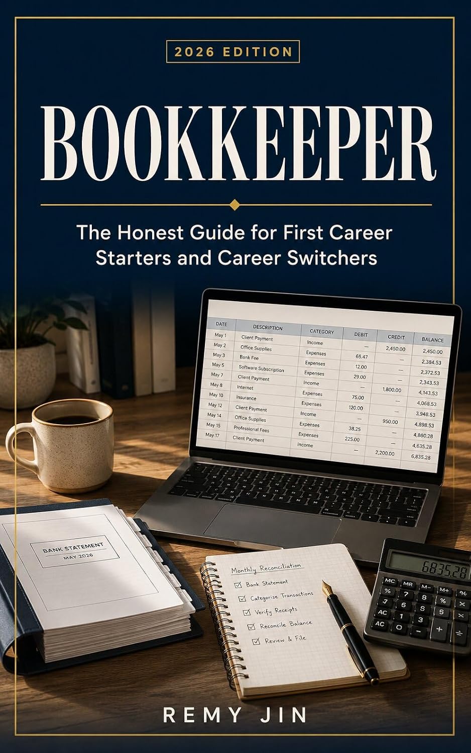 Bookkeeper: The Honest Guide for First Career Starters and Career Switchers (English Edition) baixar livro de graça