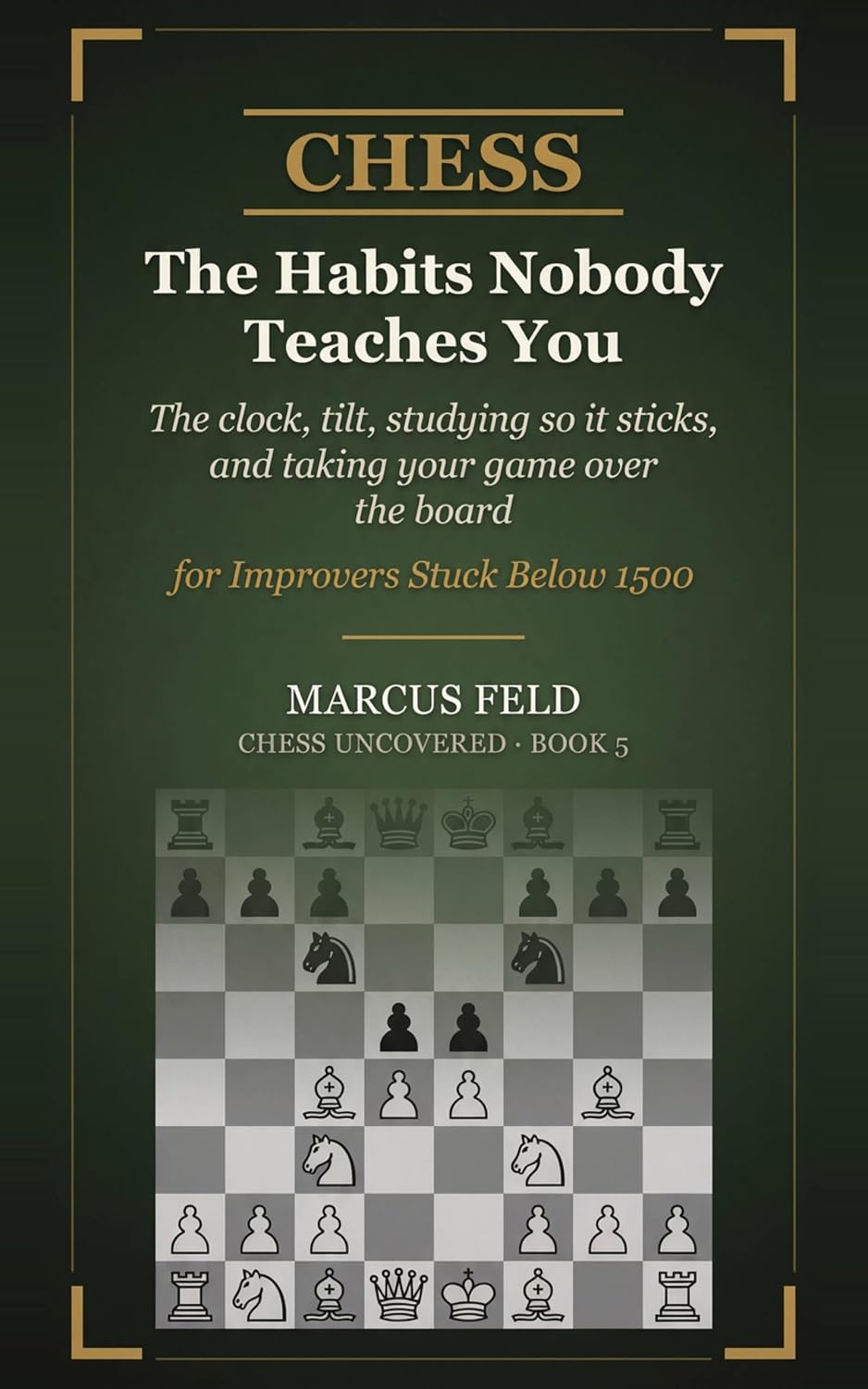 Chess: The Habits Nobody Teaches You: The Clock, Tilt, Studying So It Sticks, and Taking Your Game Over the Board — for Improvers Stuck Below 1500 (Chess Uncovered Book 5) (English Edition) baixar o livro de graça