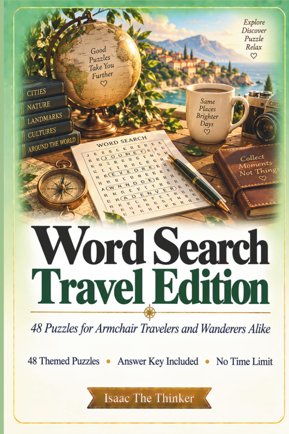 capítulo por capítulo baixar Word Search: Travel Edition: 48 Puzzles for Armchair Travelers and Wanderers Alike