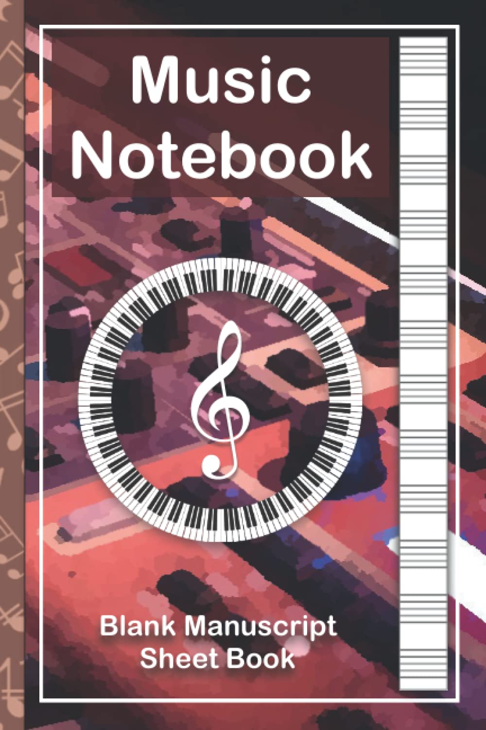 capítulo por capítulo baixar Music Notebook - Blank Manuscript Sheet Book: Music Staff Paper Notebook, Staff Paper Music Journal, Music Manuscript Paper Notebook