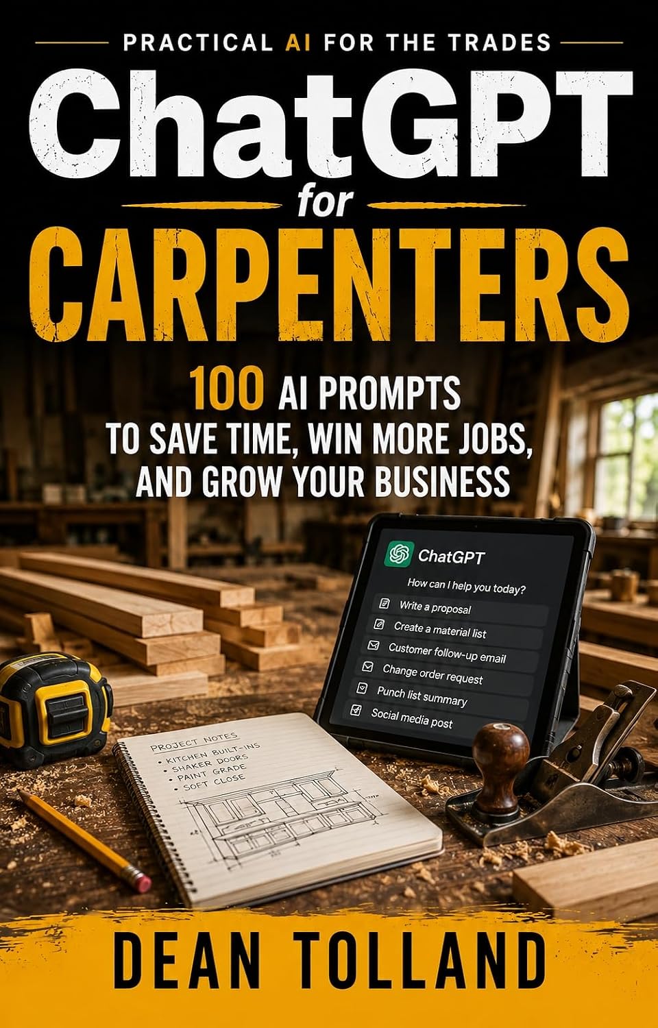 ChatGPT for Carpenters: 100 AI Prompts to Save Time, Win More Jobs, and Grow Your Business (Practical AI for the Trades) (English Edition) baixar livro de graça