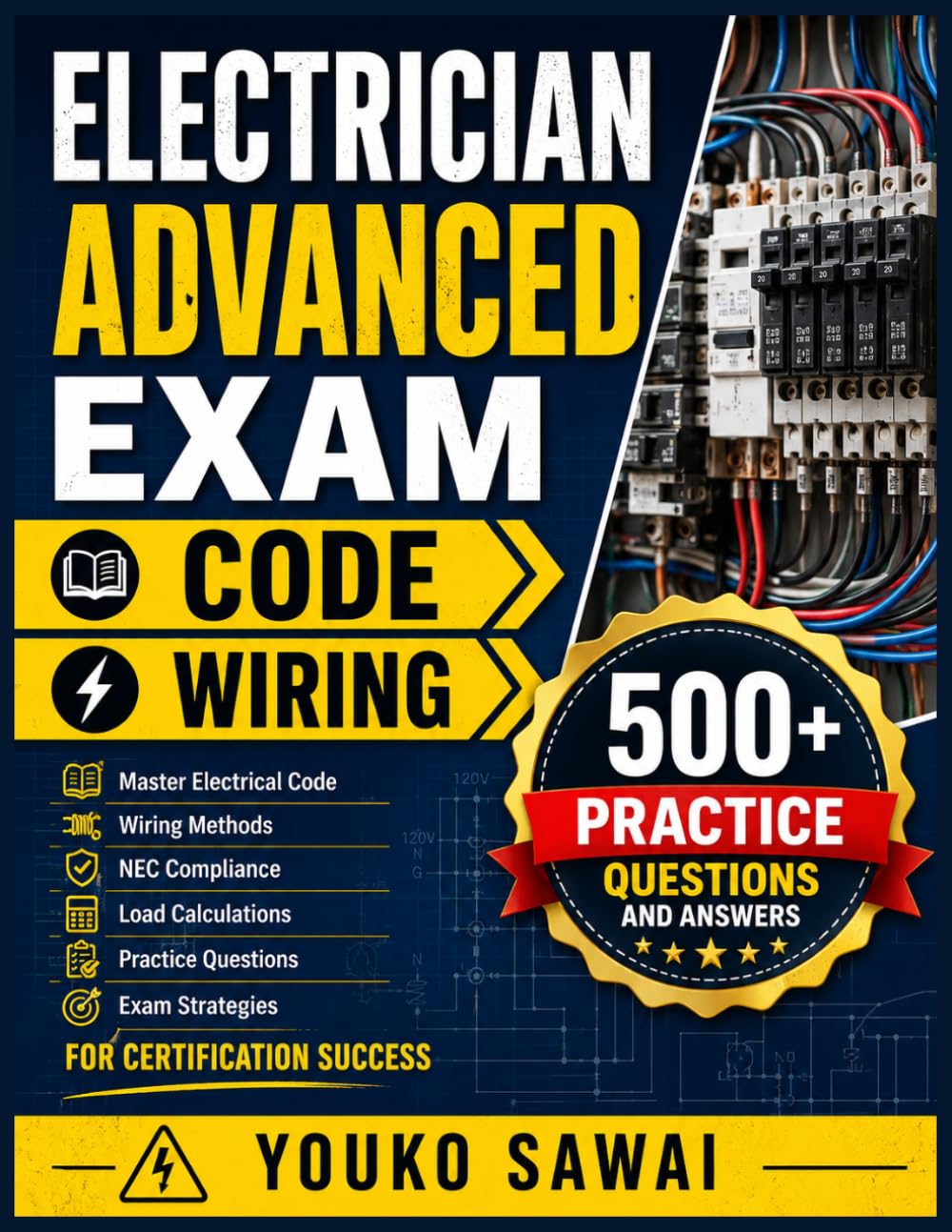 ler totalmente ELECTRICIAN ADVANCED EXAM → CODE → WIRING: Master Electrical Code, Wiring Methods, NEC Compliance, Load Calculations, Practice Questions, and Exam Strategies for Certification Success
