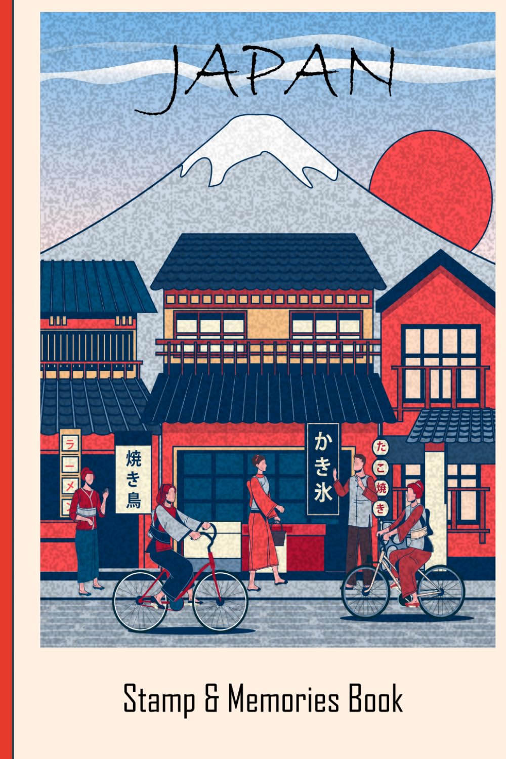 Eki Stamp Book Japan: A Small Eki Station and Travel Collection Notebook to Collect Japanese Railway and Travel Souvenir Stamps, Log book for Travelers and Collectors, Passport Size - cherry blossom baixar livro de graça
