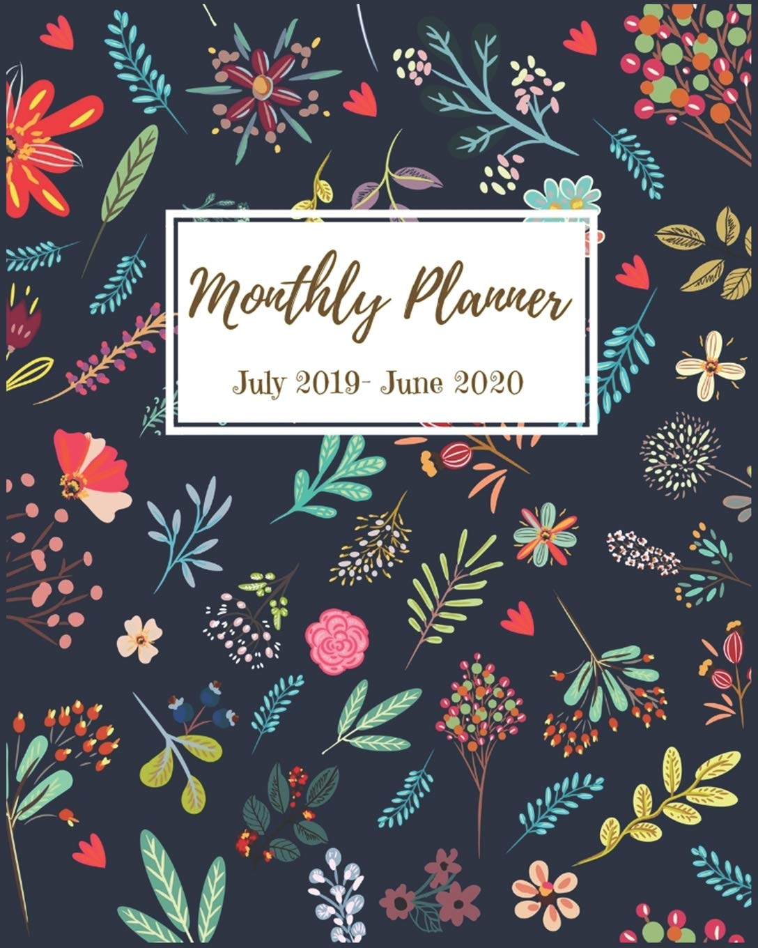 Monthly Planner July 2019 - June 2020: Cute Summer Floral Planners, 2019-2020 Daily Planner Agenda Schedule Organizer Logbook and Journal Personal, 12... through June 2019 with Inspirational Quotes. baixar o livro de graça