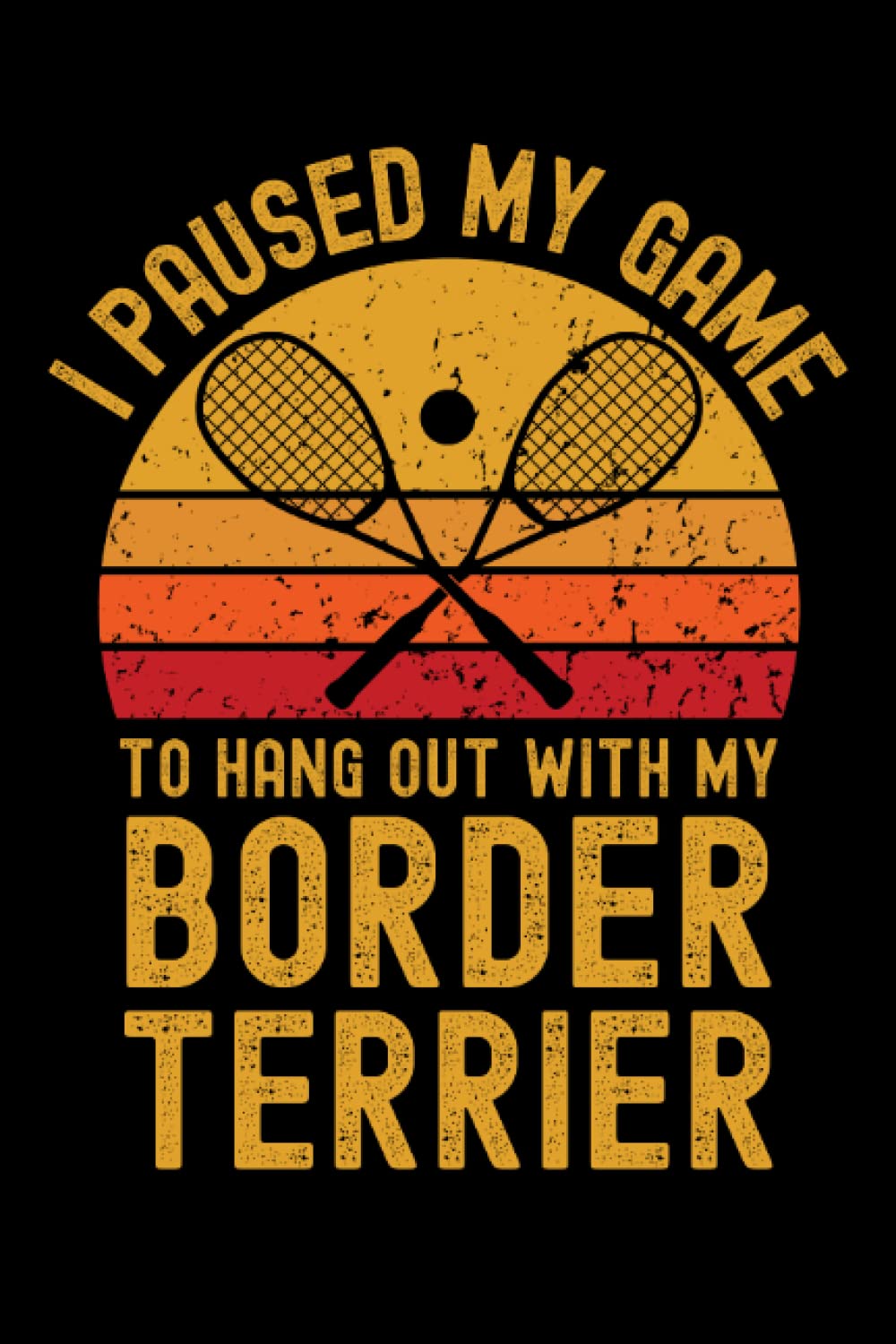 Squash and Border Terrier: 6"x9", Notes, Notebook, Journal, Diary, 120 Pages lined, Paperback Cover baixar livro de graça