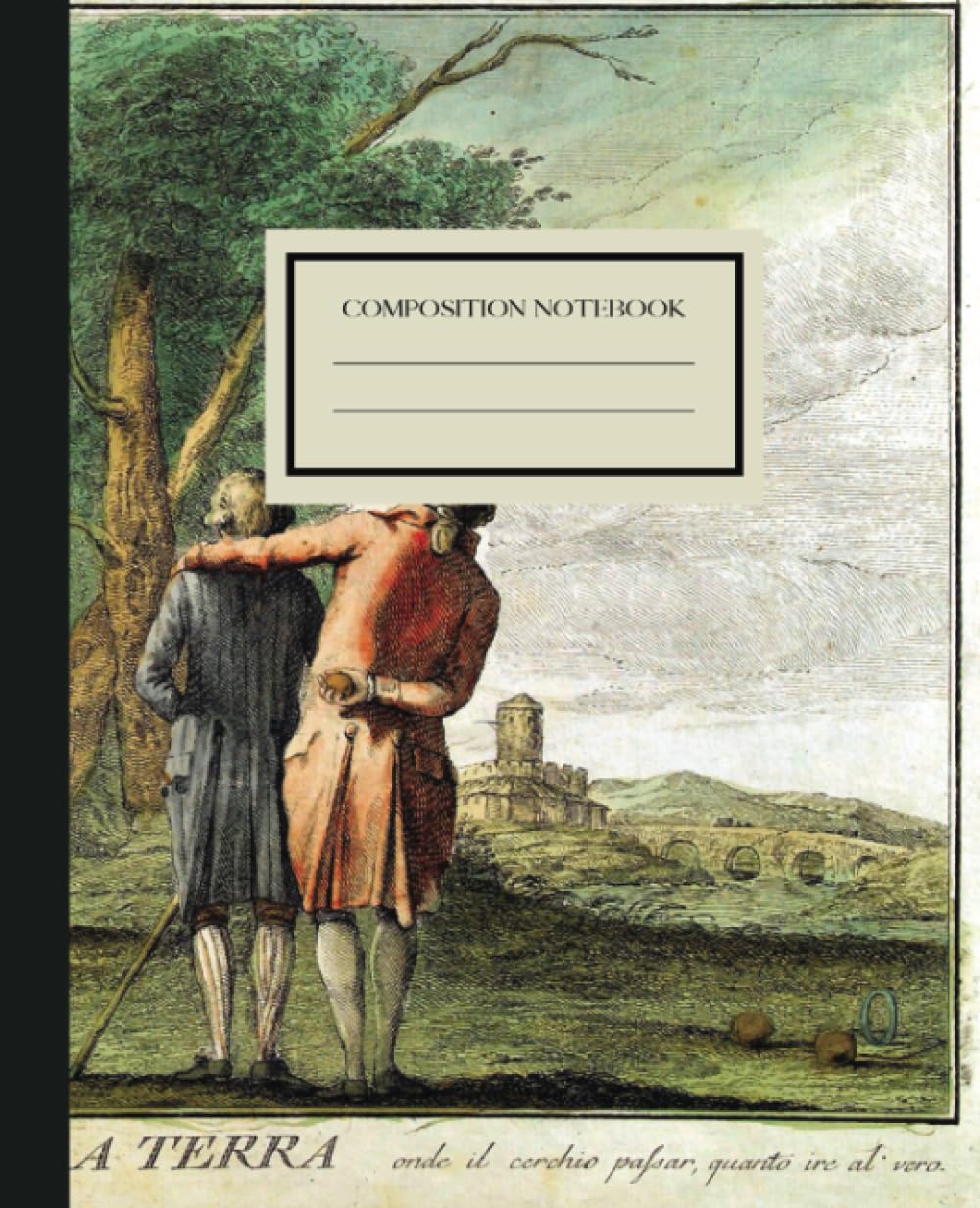 capítulo por capítulo baixar Tuscan Engraved Composition Notebook: 100 ruled pages