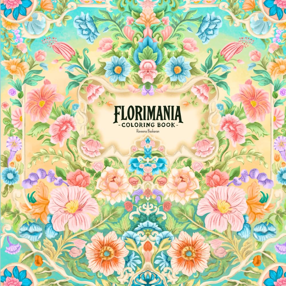 capítulo por capítulo baixar Florimania: Adult Coloring Book (Mania Coloring)