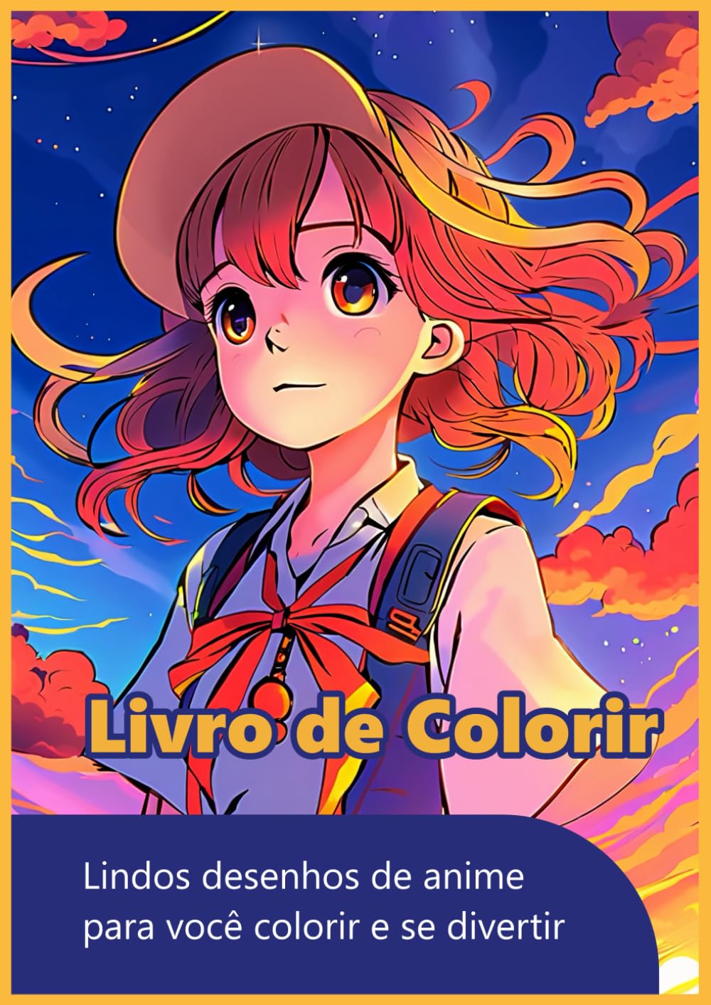 ler totalmente Livro de Colorir: Lindos desenhos de anime para você colorir! (Portuguese Edition)