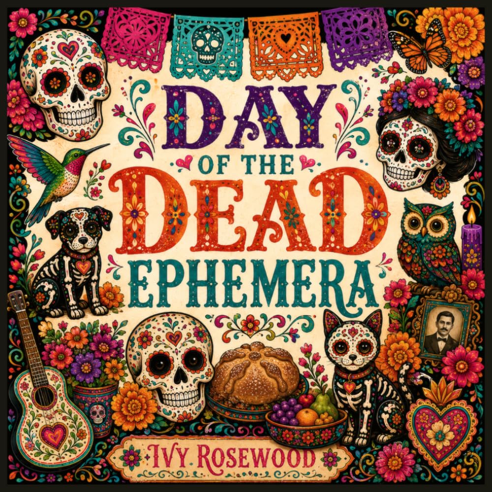 Day of the Dead Ephemera: 200+ Day of the Dead Ephemera Pieces for Junk Journaling, Scrapbooking, Card Making & Paper Crafts baixar o livro de graça