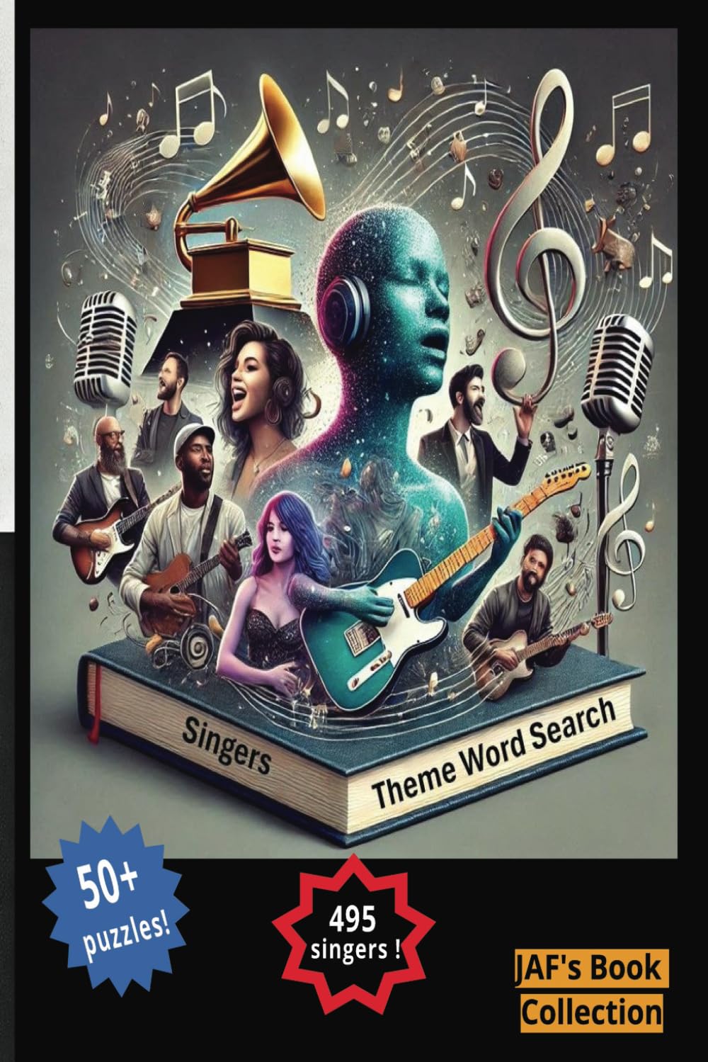 Singers Theme Word Search: 495 Names Word Search Featuring Great Singers Across 50+ Puzzles (6 x 9 inches; 110 Pages) baixar livro de graça