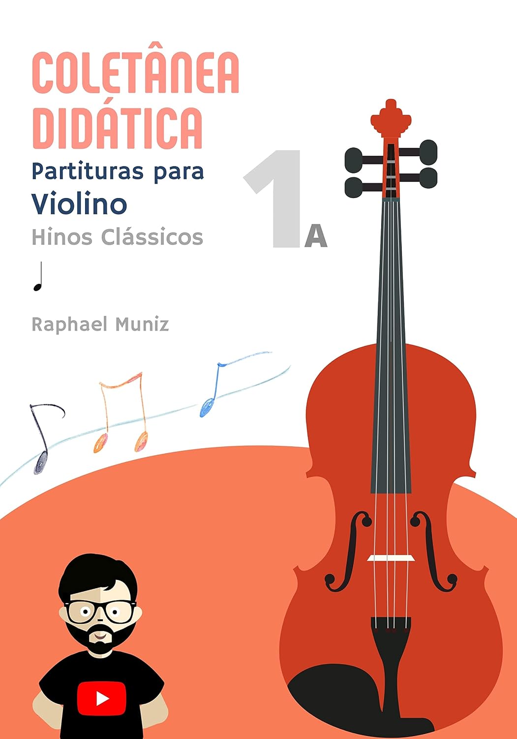 ler totalmente Coletânea Didática | Partituras para Violino | Livro 1A | Hinos Clássicos: Projeto Louvai